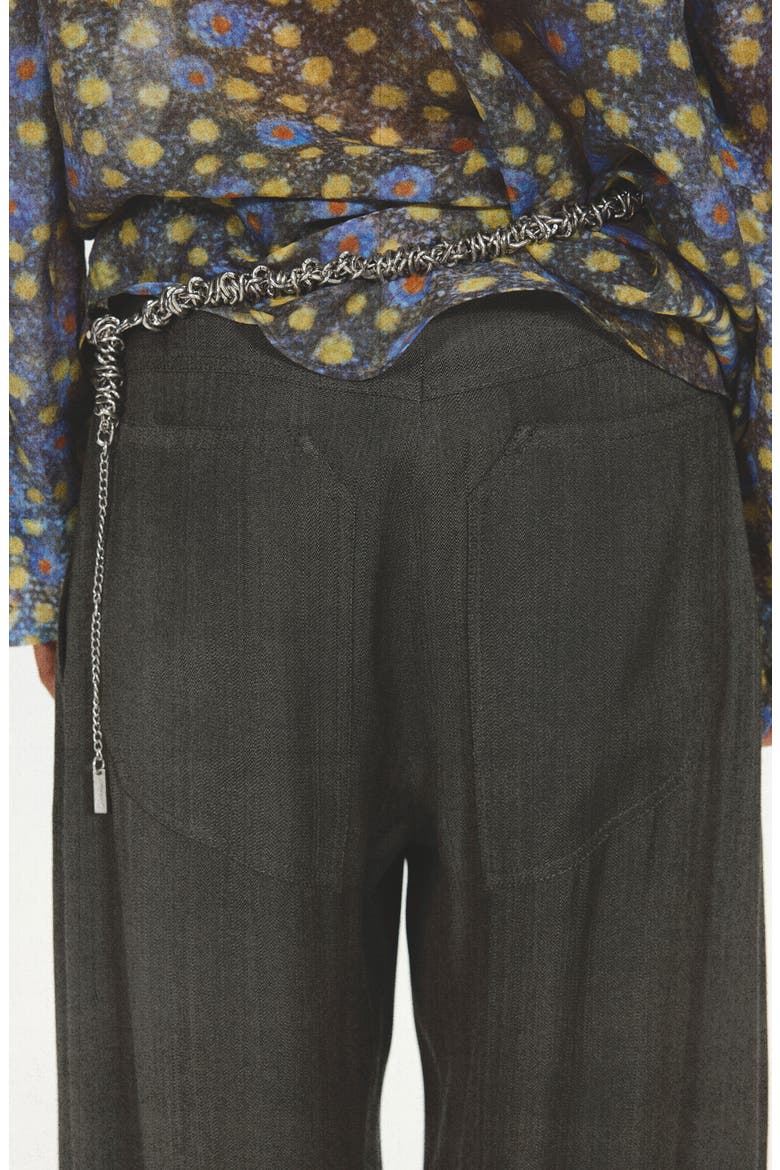 Straight Leg Suit Pants, Alternate, color, BLACK