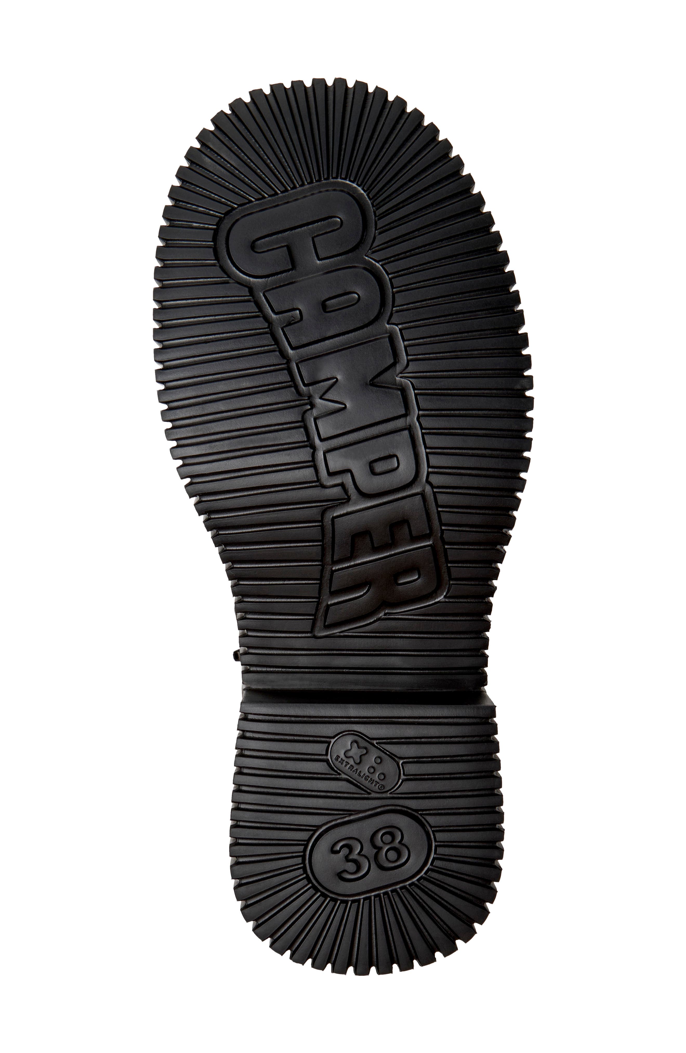 Pix Leather Zip Up Boot, Alternate, color, BLACK