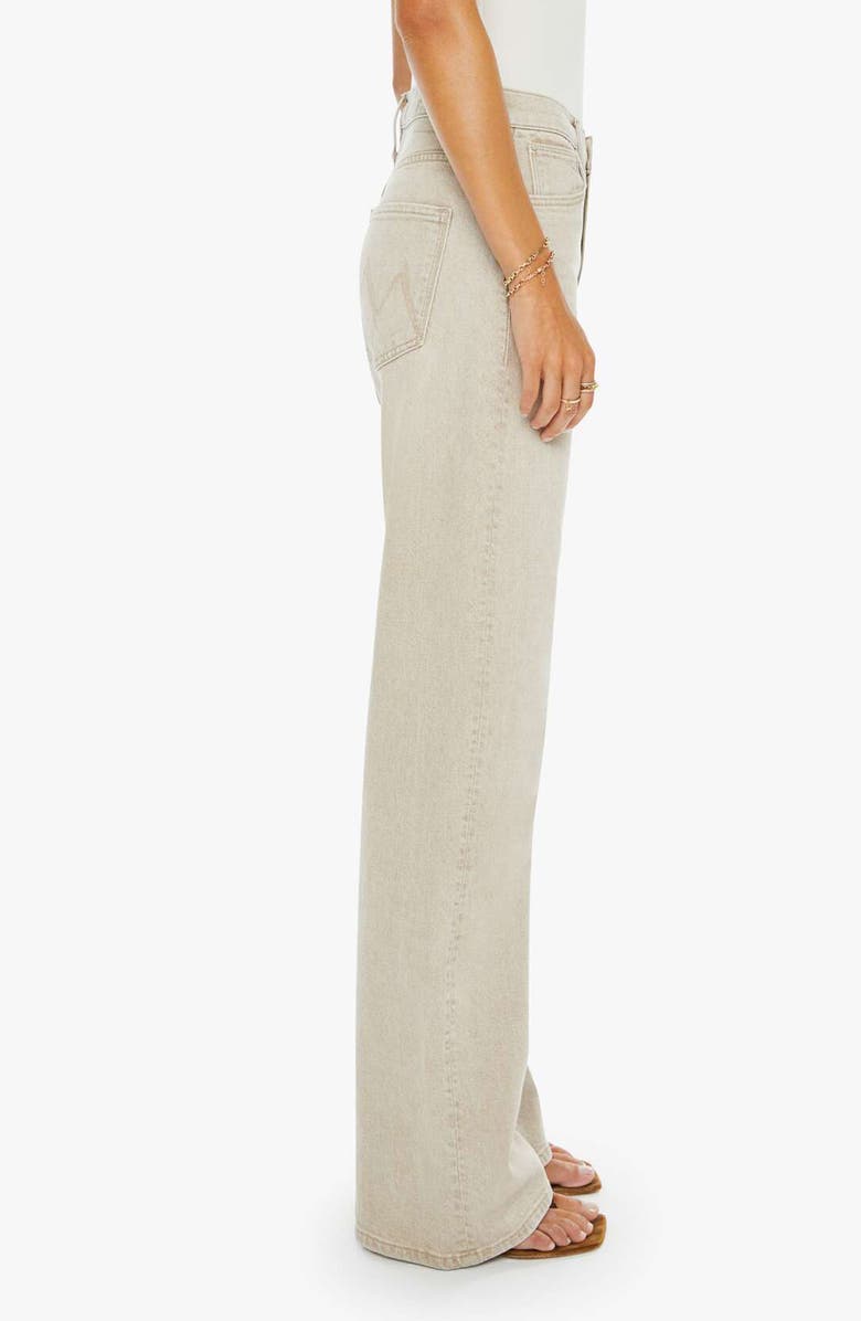 MOTHER The Dodger Sneak Relaxed Straight Leg Jeans, Alternate, color, Caramel