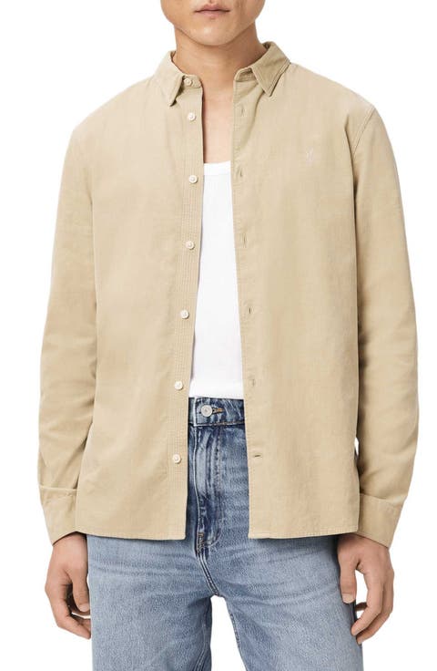 Birchwood Fine Wale Corduroy Button-Up Shirt