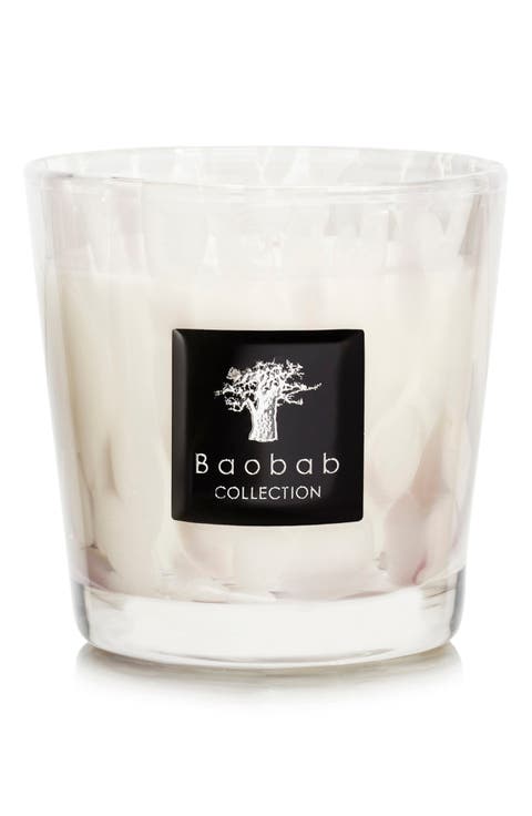 Max 08 Pearls White Candle