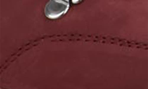Pajar Chalet Faux Shearling Waterproof Bootie In Burgundy