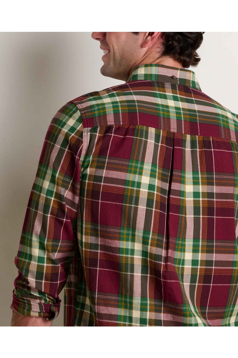 Men's Airscape Long Sleeve Shirt, Alternate, color, Port Madras