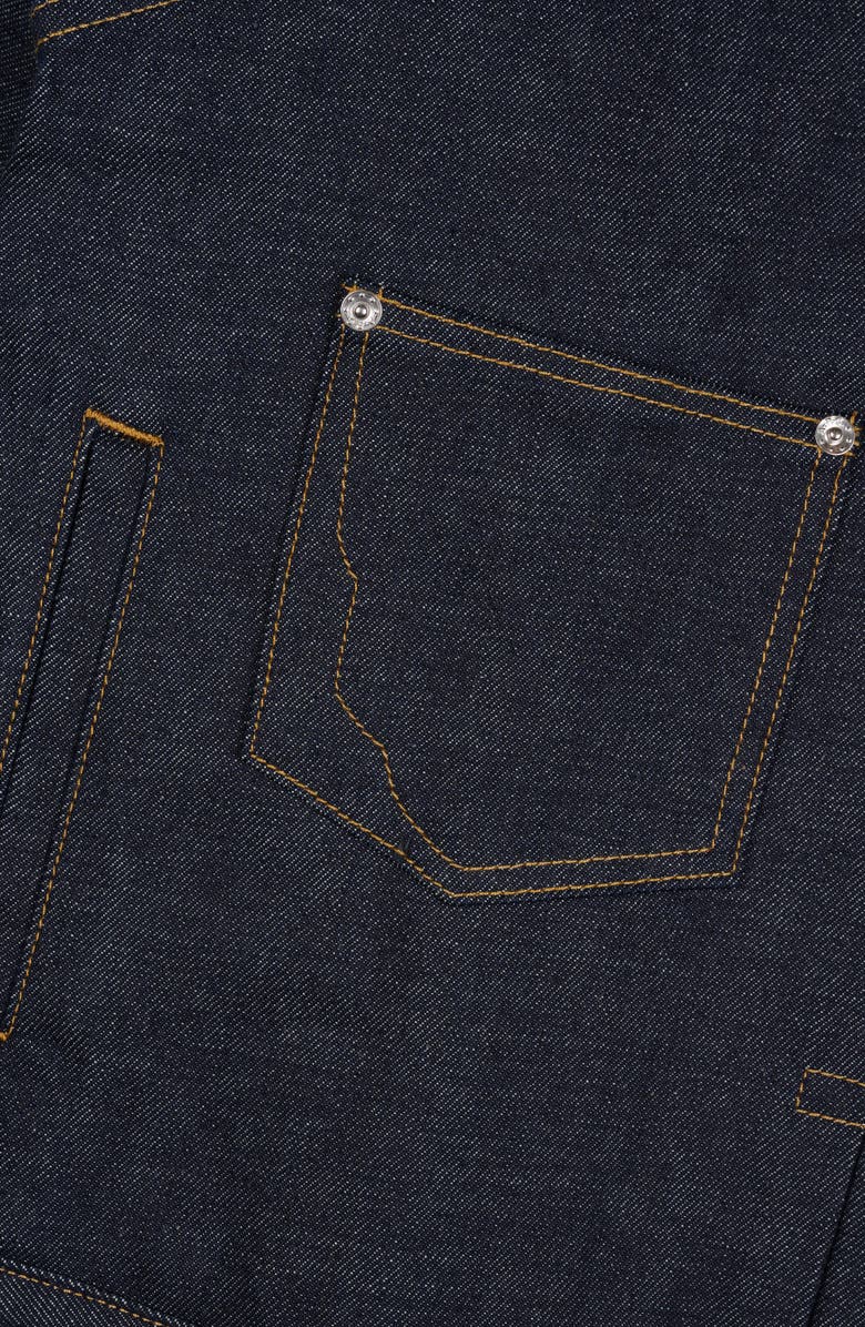 Brain Dead Selvedge Denim Jacket, Alternate, color, Indigo