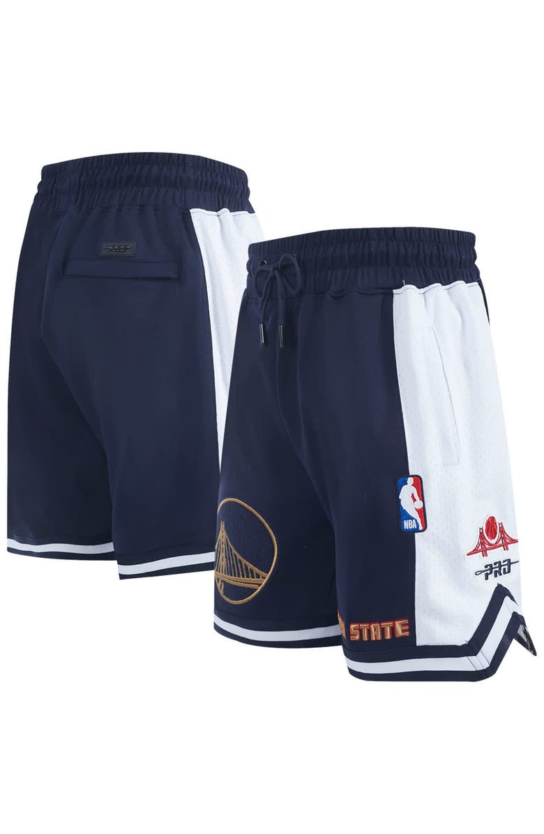 PRO STANDARD Men's Pro Standard Navy Golden State Warriors 2024/25 City Edition 2.0 Shorts, Main, color, 