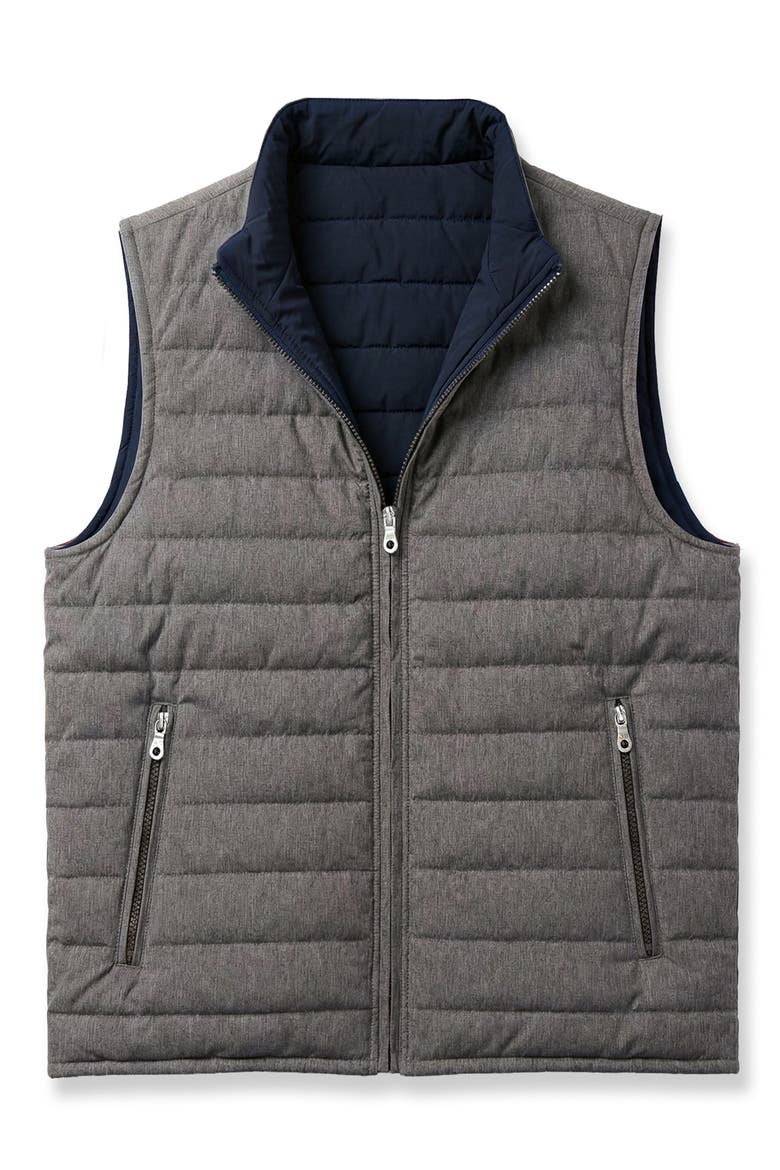 Reversible Puffer Vest, Alternate, color, GREY