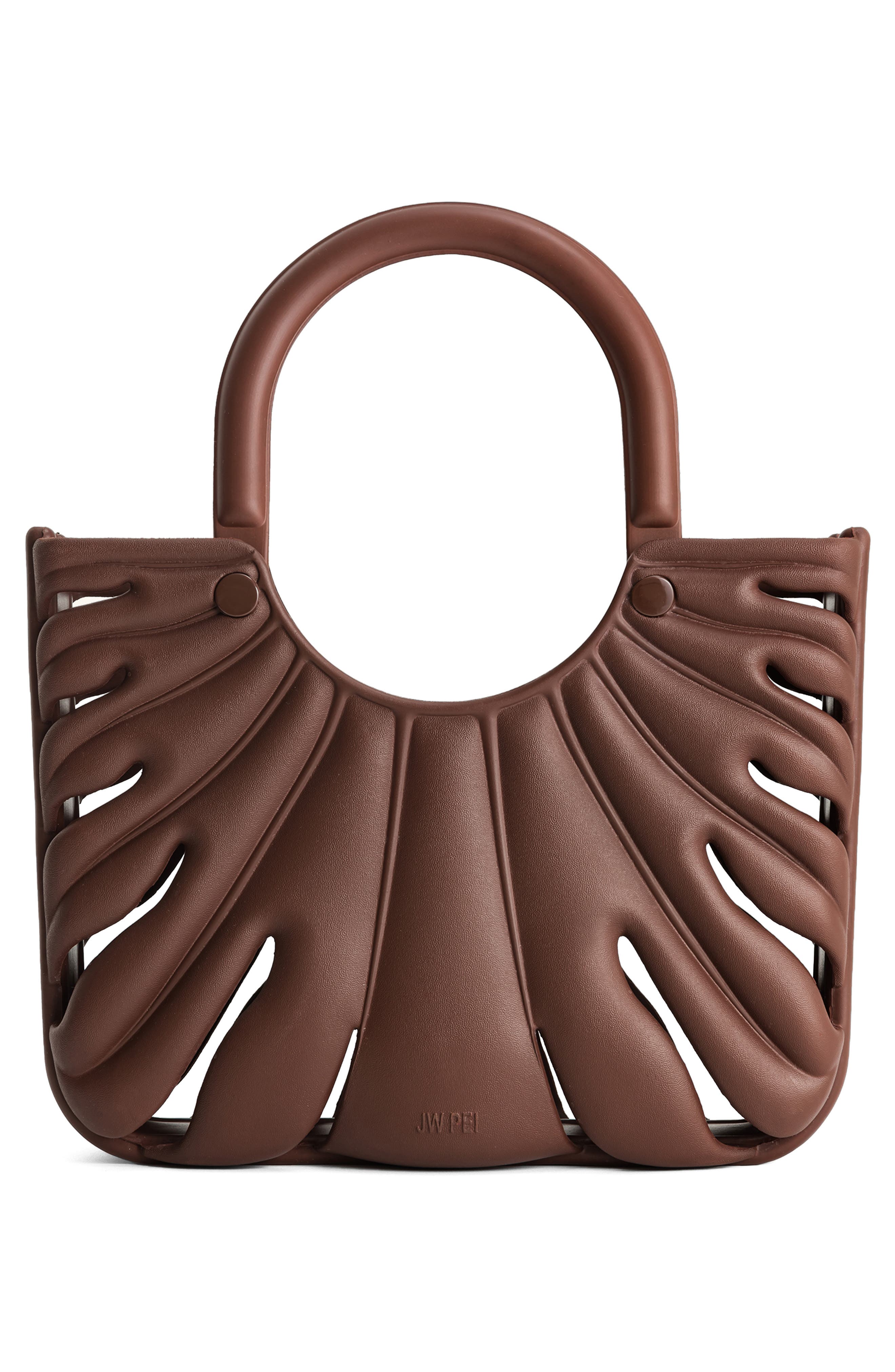 JW PEI Faye Leaf Beach Top Handle Bag, Alternate, color, 