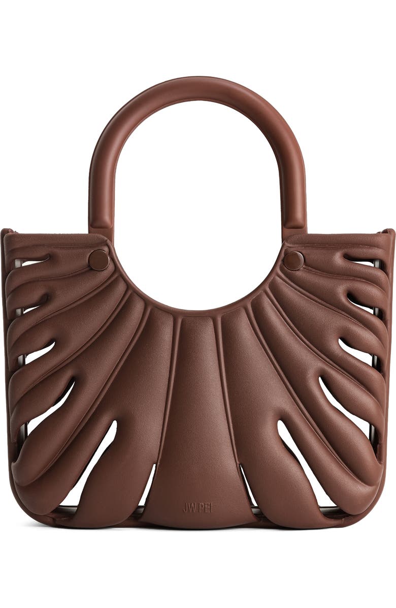 JW PEI Faye Leaf Beach Top Handle Bag, Alternate, color,