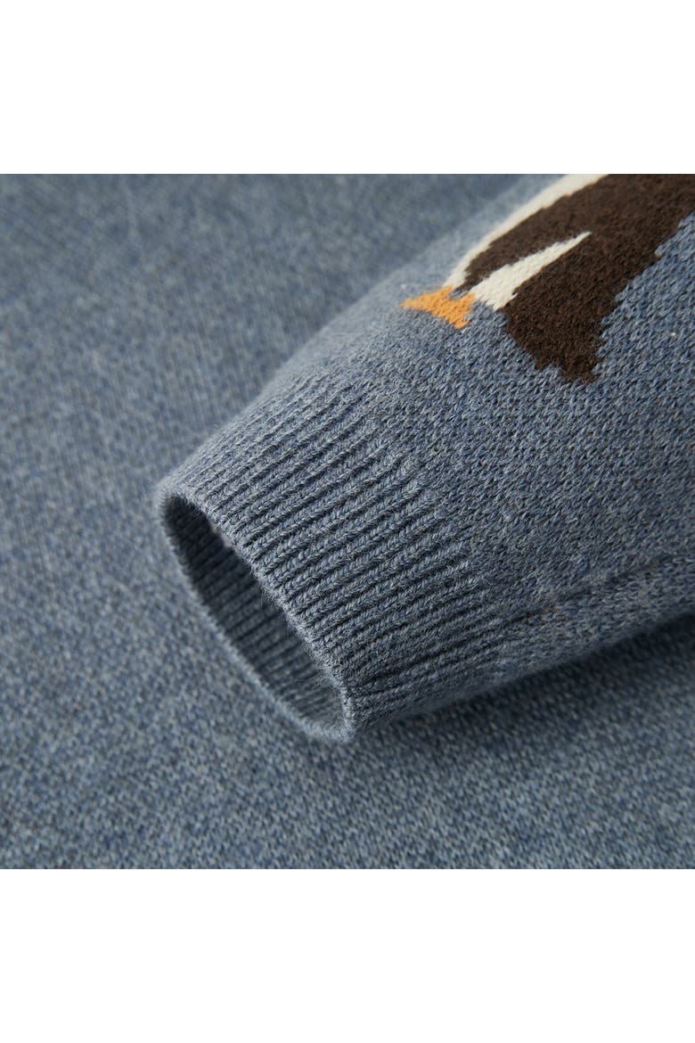 Knitted Sweater, Alternate, color, Penguin Family