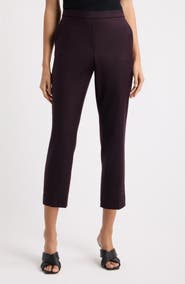 Theory Sleek Flannel Treeca Pull-On Pants
