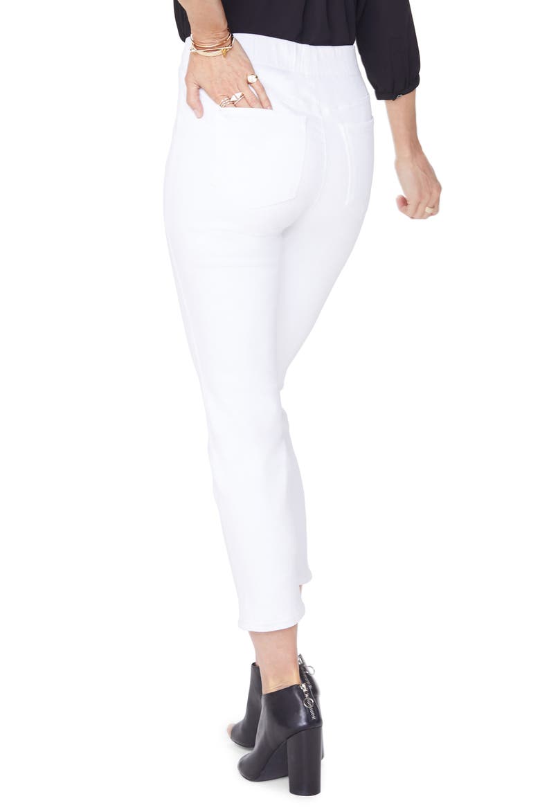 Millie Ankle Skinny Jeans, Alternate, color, OPTIC WHITE