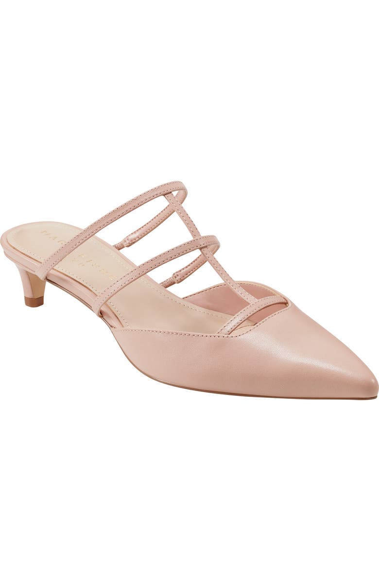 Marc Fisher LTD Kodie Kitten Heel Pointed Toe Mule, Main, color, Lna01