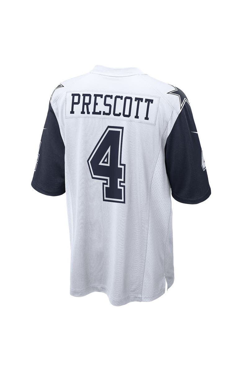 Nike Men's Nike Dak Prescott White Dallas Cowboys Alternate Game Jersey, Alternate, color, White