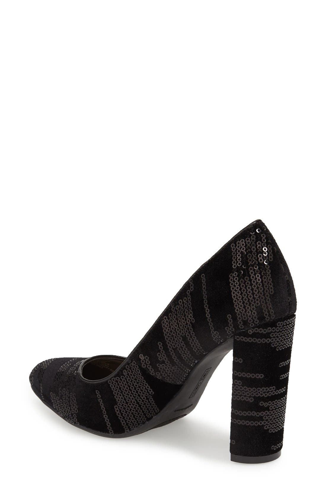 Vince Camuto 'Danea' Block Heel Pump, Alternate, color, 