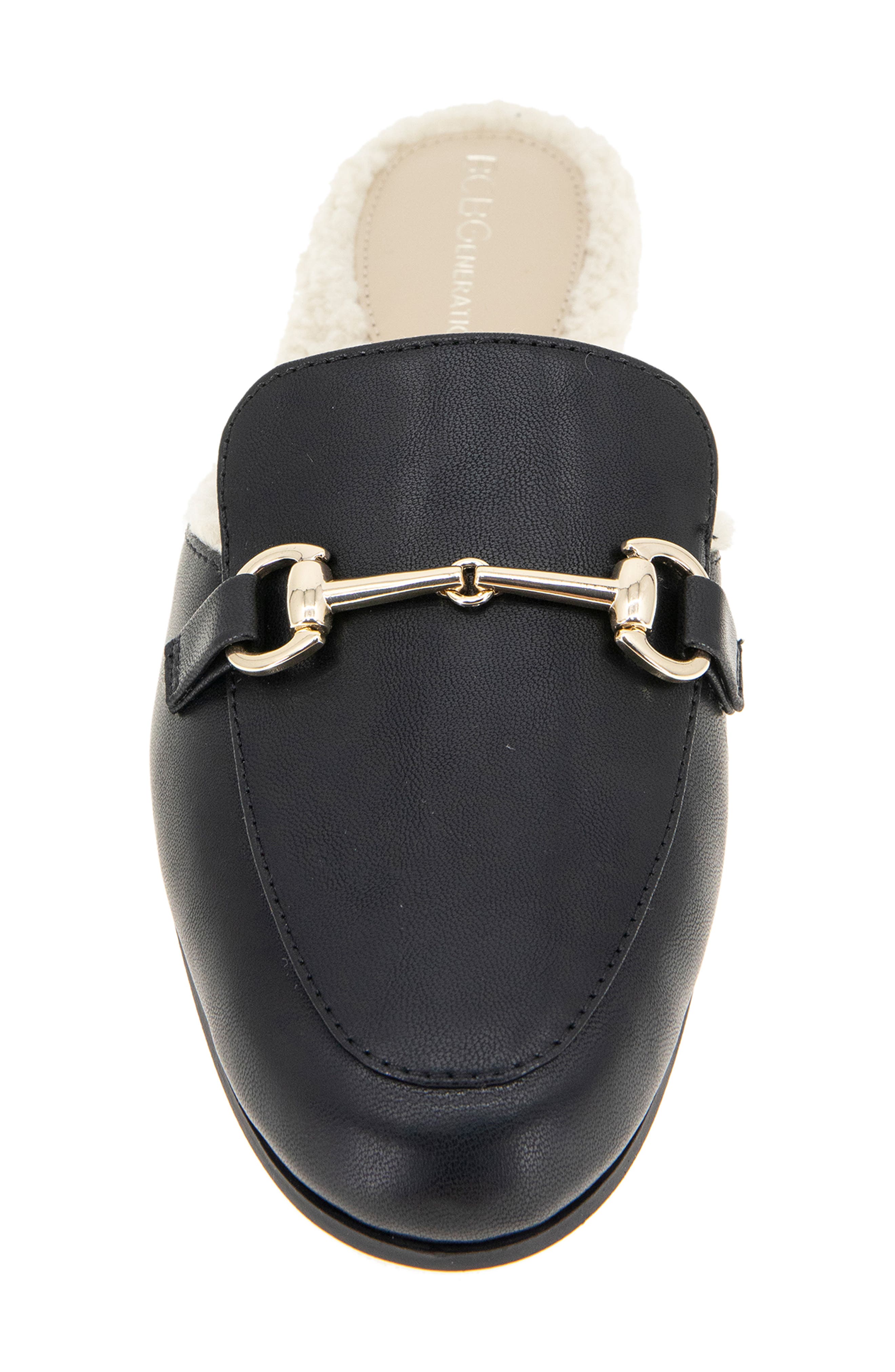 BCBGeneration Zorie 4 Faux Shearling Lined Bit Mule, Alternate, color, 