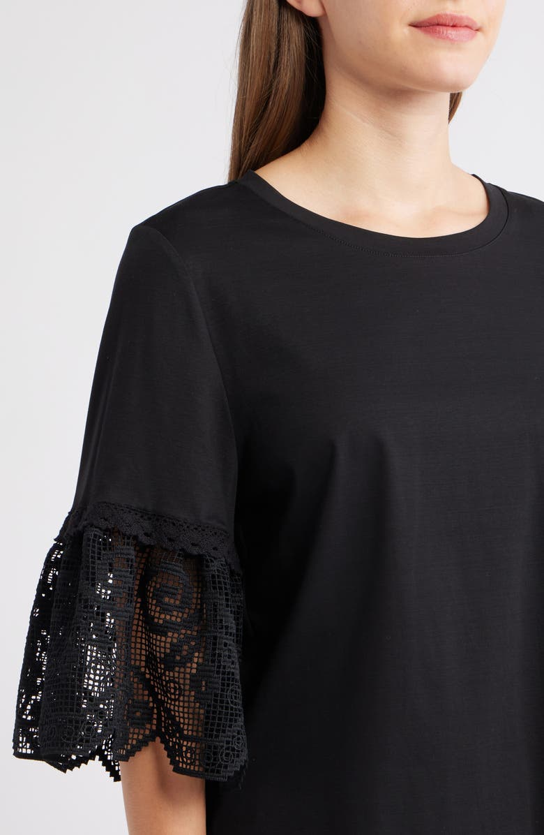 KOBI HALPERIN Amanda Mixed Media Top, Alternate, color, 