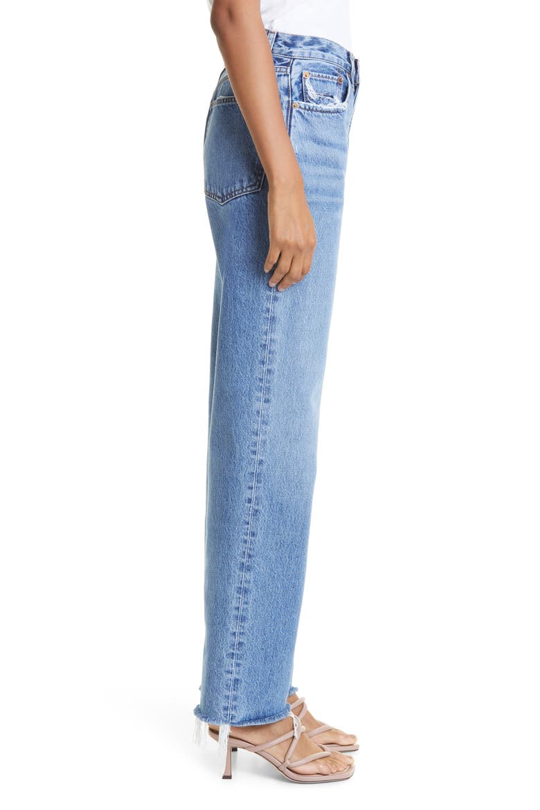 Women's Comfy '90s High Waist Straight Leg Jeans, Alternate, color, CHILLED INDIGO