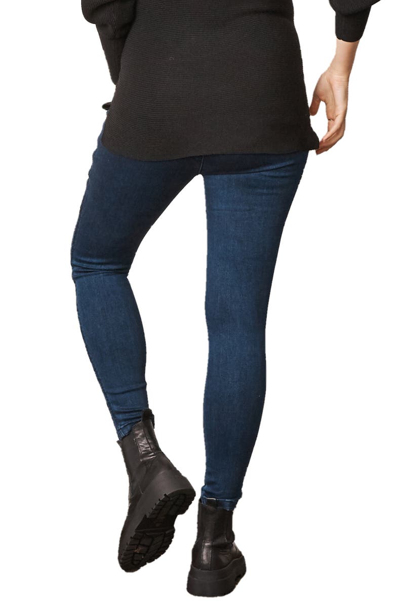 Angel Maternity Maternity Denim Leggings, Alternate, color, 