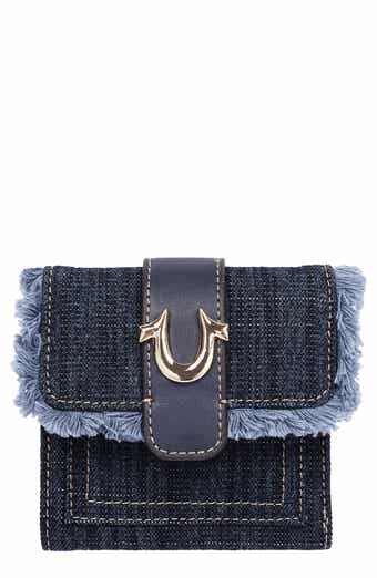 Frayed Denim Wallet