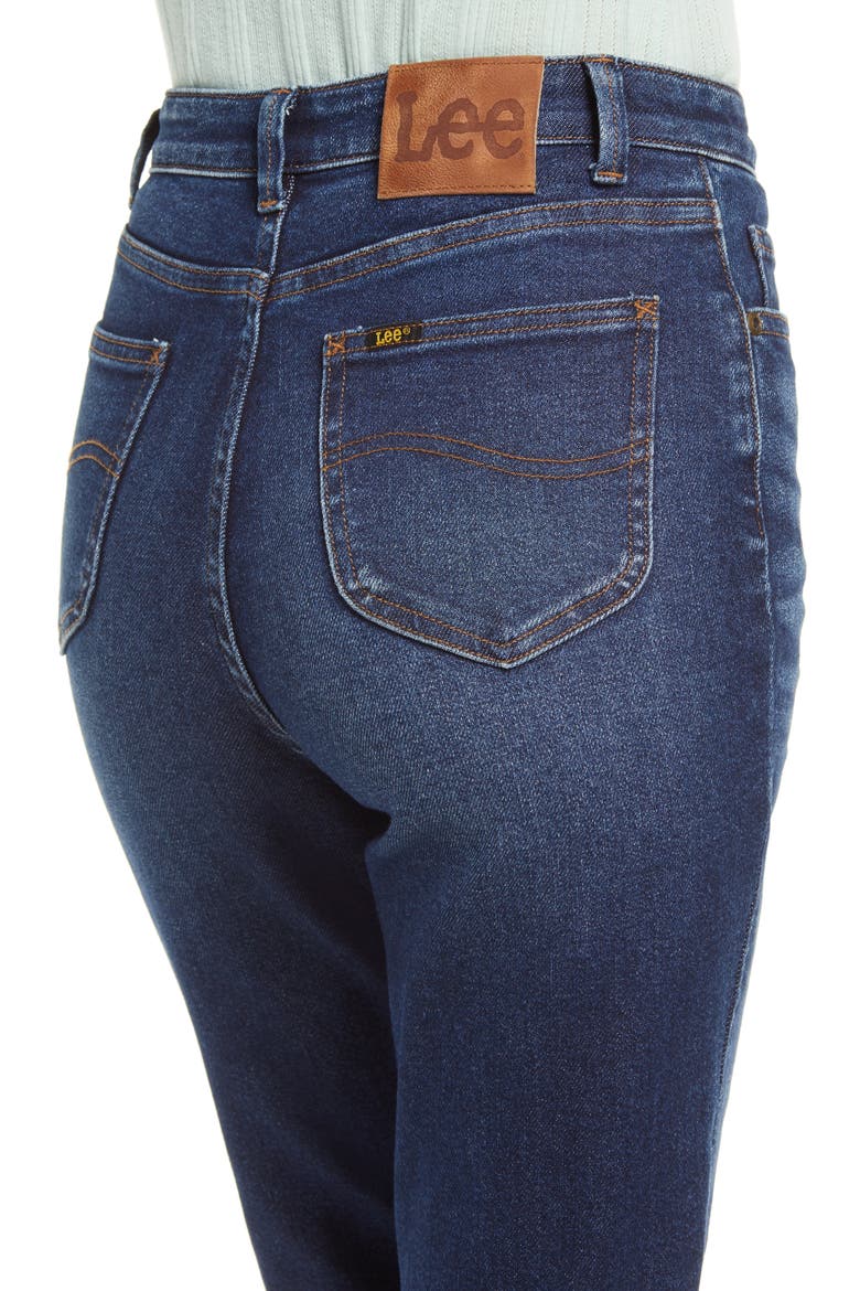 High Waist Flare Jeans, Alternate, color, VEGAS BLUE