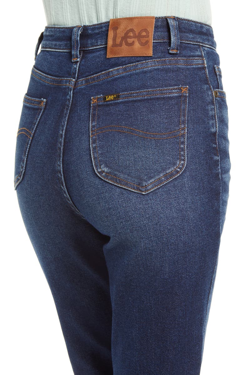 Lee High Waist Flare Jeans, Alternate, color, 