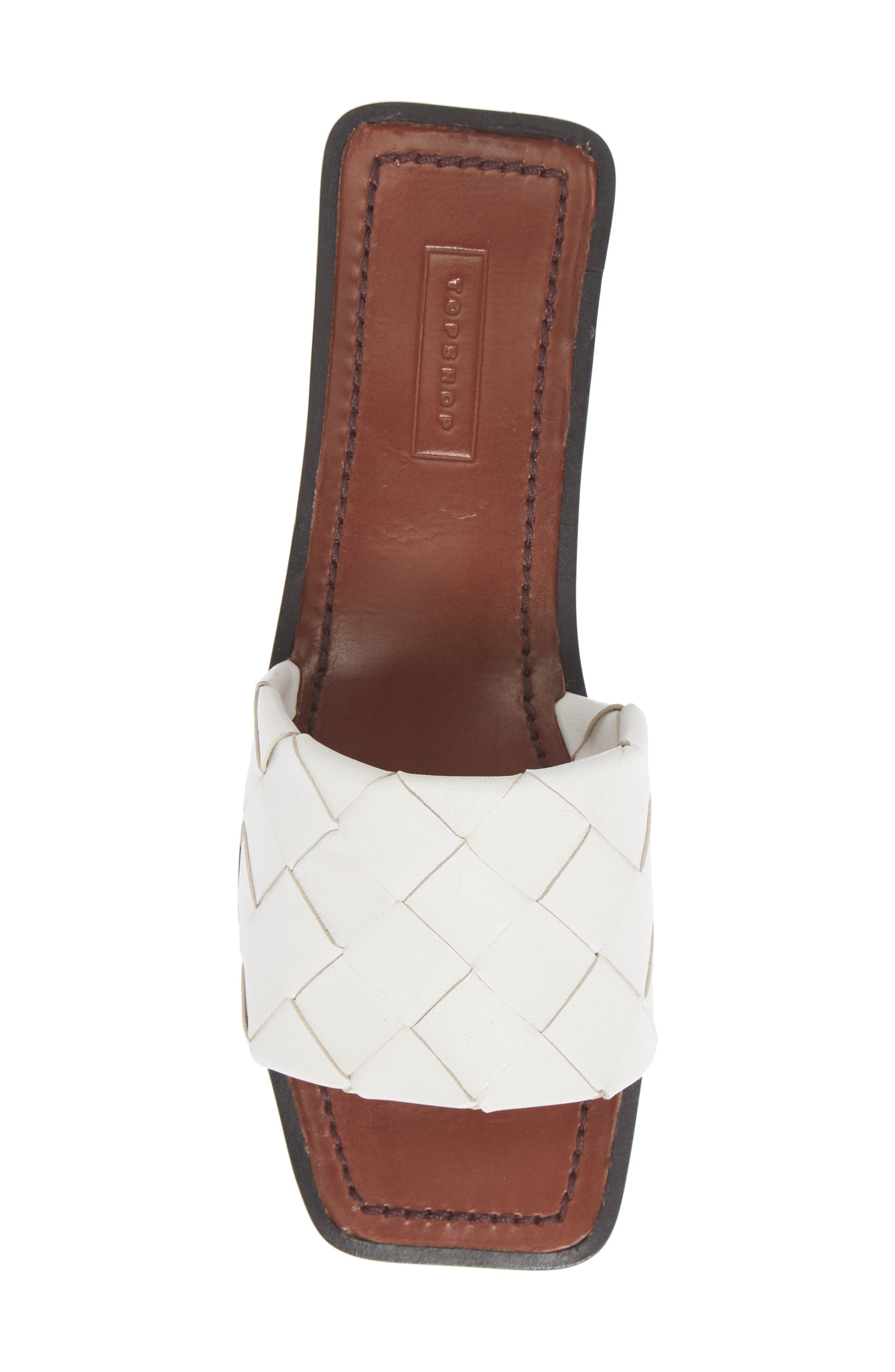 Penelope Slide Sandal, Alternate, color, WHITE