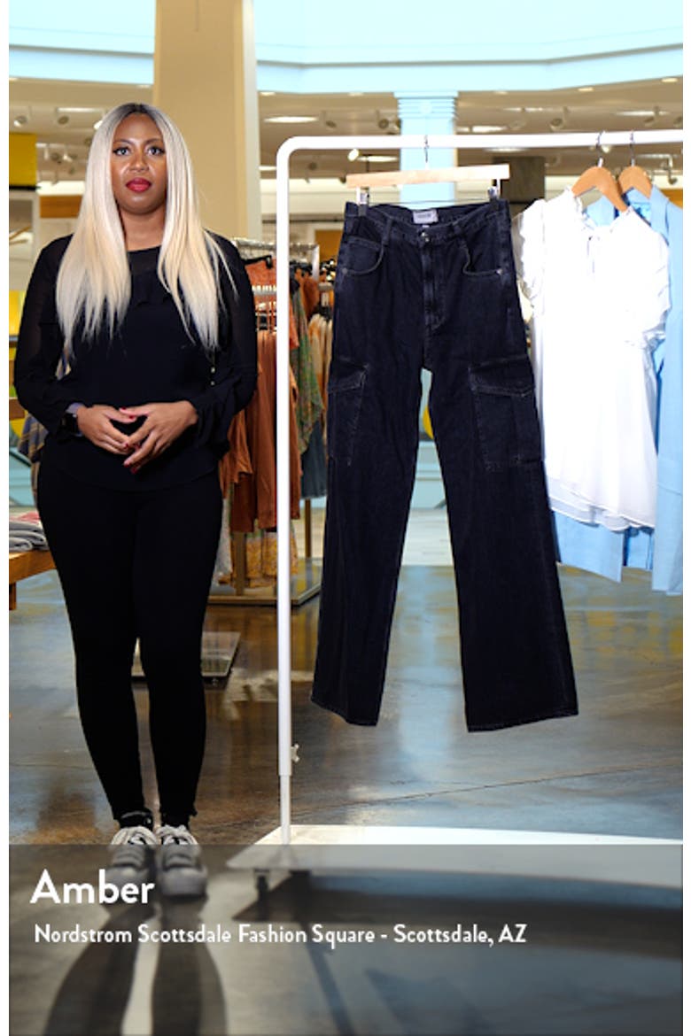 Minka Wide Leg Cargo Jeans video