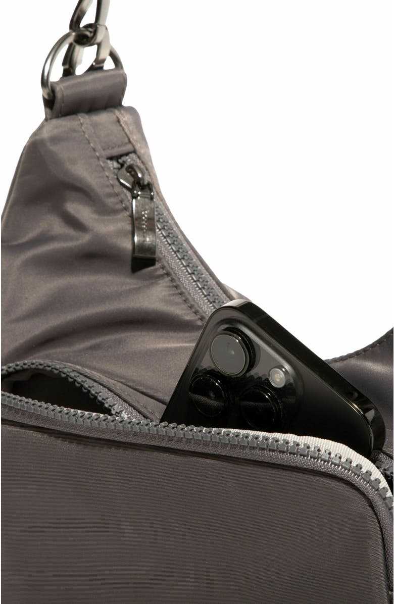 BAGGALLINI Savannah Crossbody Bag, Alternate, color, Smoke Twill