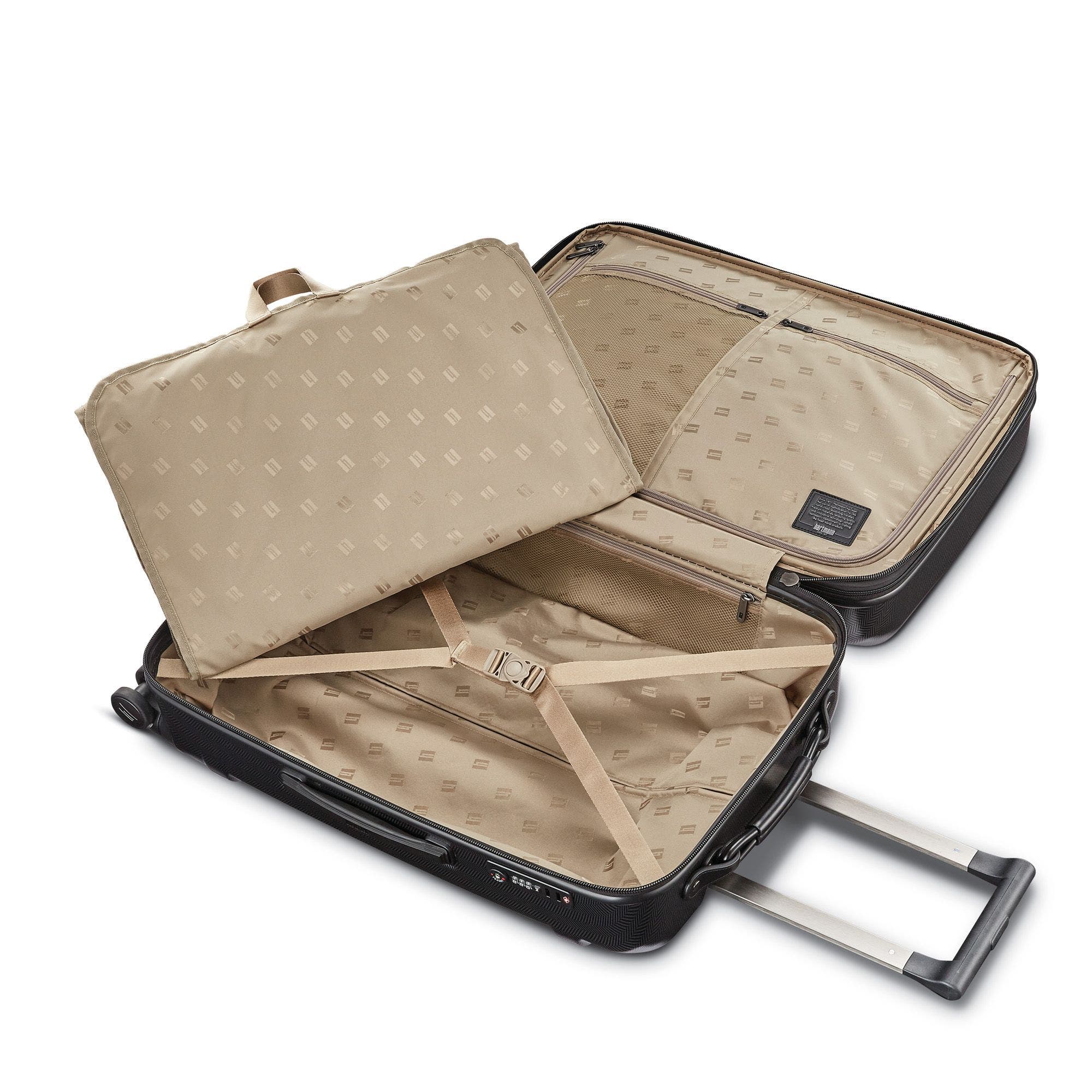 Hartmann Century Deluxe Extended Journey Expandable Spinner 30, Alternate, color, Black/Gunmetal