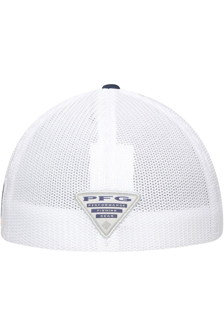 Men's Columbia Navy Auburn Tigers Collegiate PFG Flex Hat, Alternate, color, Navy