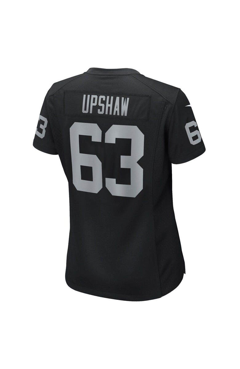 Nike Women's Nike Gene Upshaw Black Las Vegas Raiders Game Retired Player Jersey, Alternate, color, 