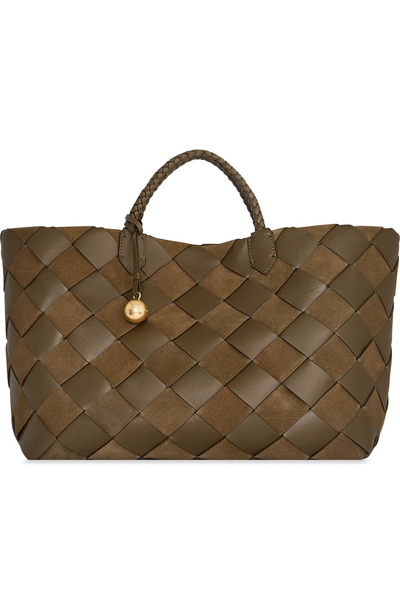 Rebecca Minkoff Frankie Woven Leather Tote, Main, color,