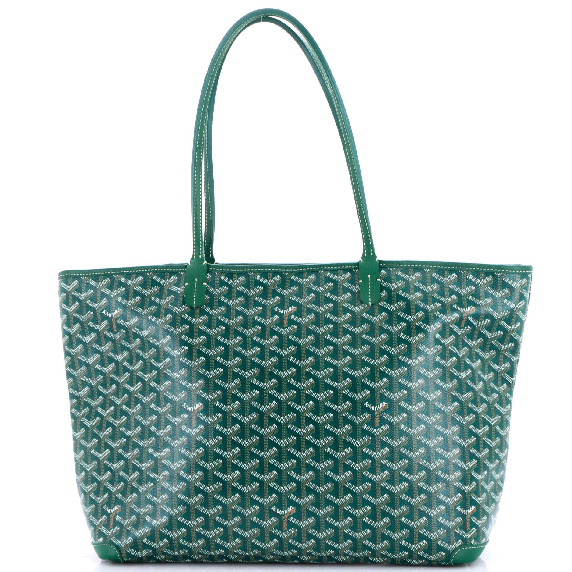 Artois Tote Coated Canvas MM, Main, color, Green