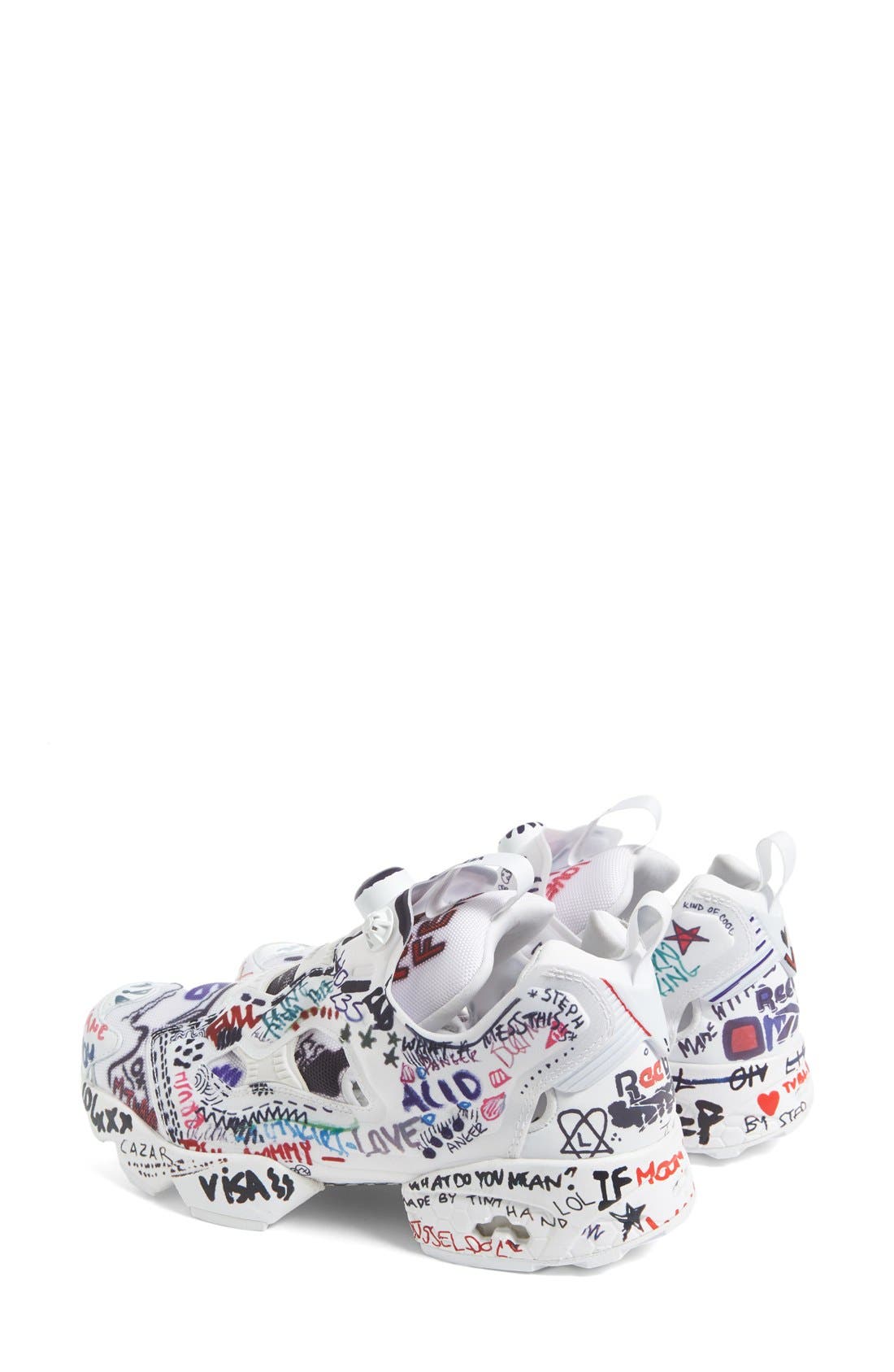 VETEMENTS x Reebok Graffiti Instapump Fury Sneaker, Alternate, color, 