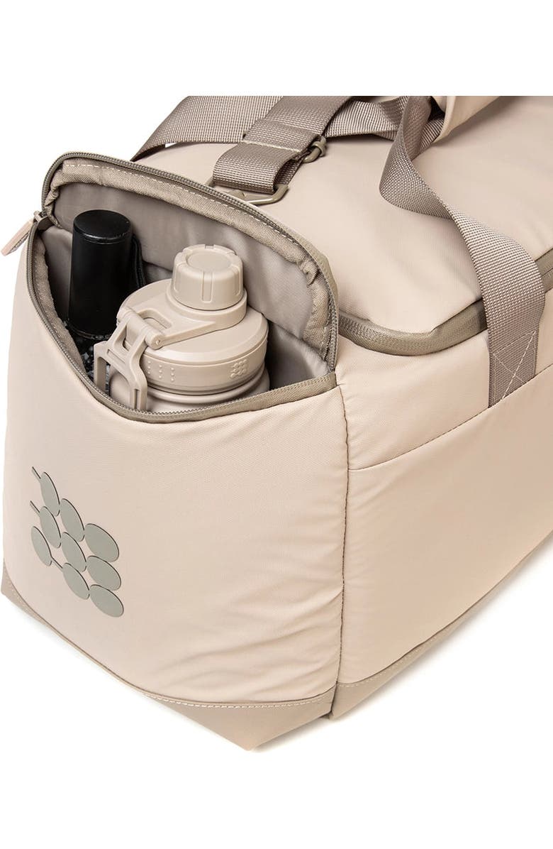 Cubitt Duffle Bag Waterproof Gym & Travel Duffle, Lightweight with Shoe Compartment, Alternate, color, Warm Beige