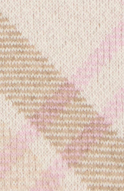 Barbour Sara Plaid Wool Blend Sweater In Neutral