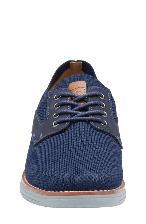 Johnston & Murphy Kids' Upton Knit Derby In Navy Knit