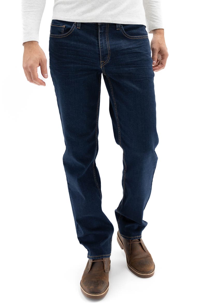 Slim Straight Leg Jeans, Main, color, MOUNT JEFFERSON