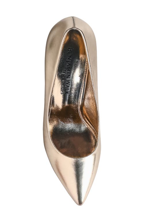 Touch Ups Tia Pointed Toe Pump In Gold