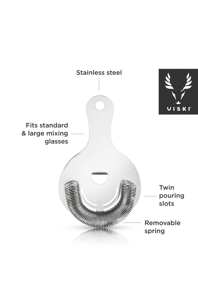 Viski Hawthorne Strainer, Alternate, color, Harrison
