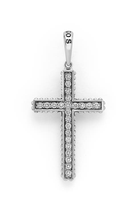 Men's Anthem Diamond Cross Amulet