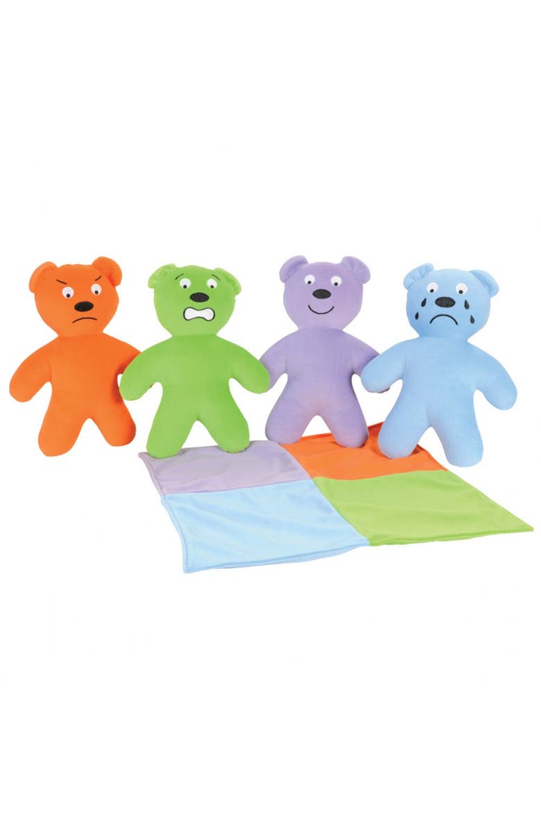 Kaplan Early Learning Company Emotion Bears - Set of 4, Main, color, Multicolored