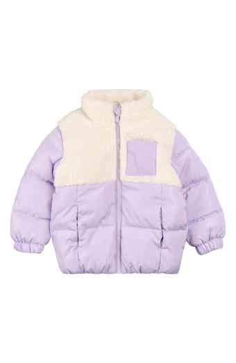 Kids' Mixed Media Puffer Jacket