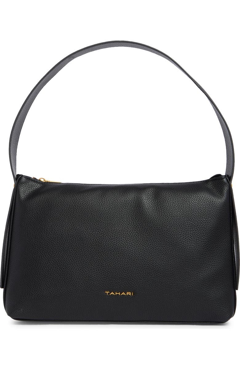 T Tahari Pebble Faux Leather Shoulder Bag, Main, color,