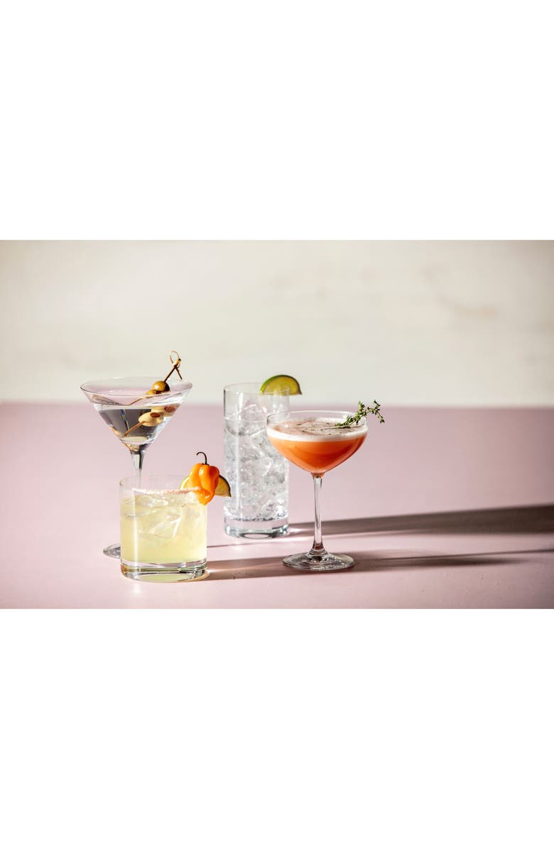 Fortessa Schott Zwiesel Bar Special Set of 6 Martini Glasses, Alternate, color, Clear