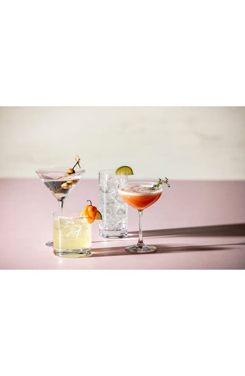 Fortessa Schott Zwiesel Bar Special Set Of 6 Martini Glasses In Clear