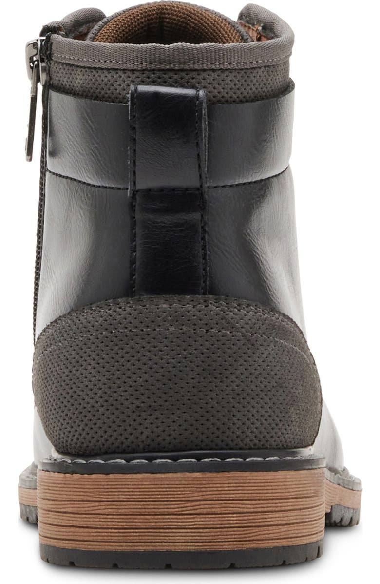 MADDEN Taskorn Combat Boot, Alternate, color, Black Leather Pu
