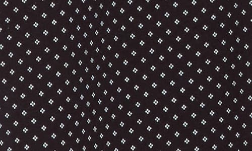 Original Penguin Ditsy Diamond Cotton Jersey Polo In True Black