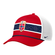 Nike Men's Nike  Red Norway National Team Rise Rope Trucker Adjustable Hat