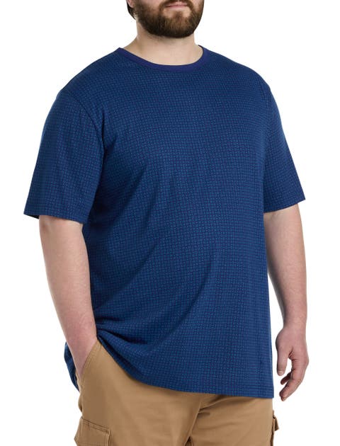 Circle Print Moisture-Wicking T-Shirt